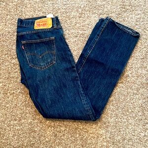 Like new Mens Levi 501 Bootcut Jeans